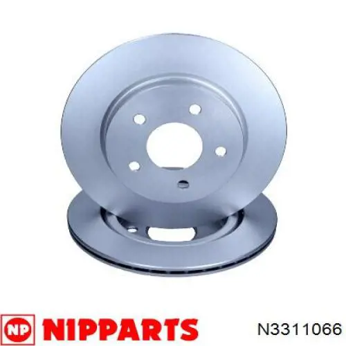 Диск гальмівний задній Nipparts N3311066
