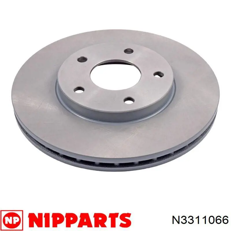 Купити N3311066 Nipparts Диск заднього гальма