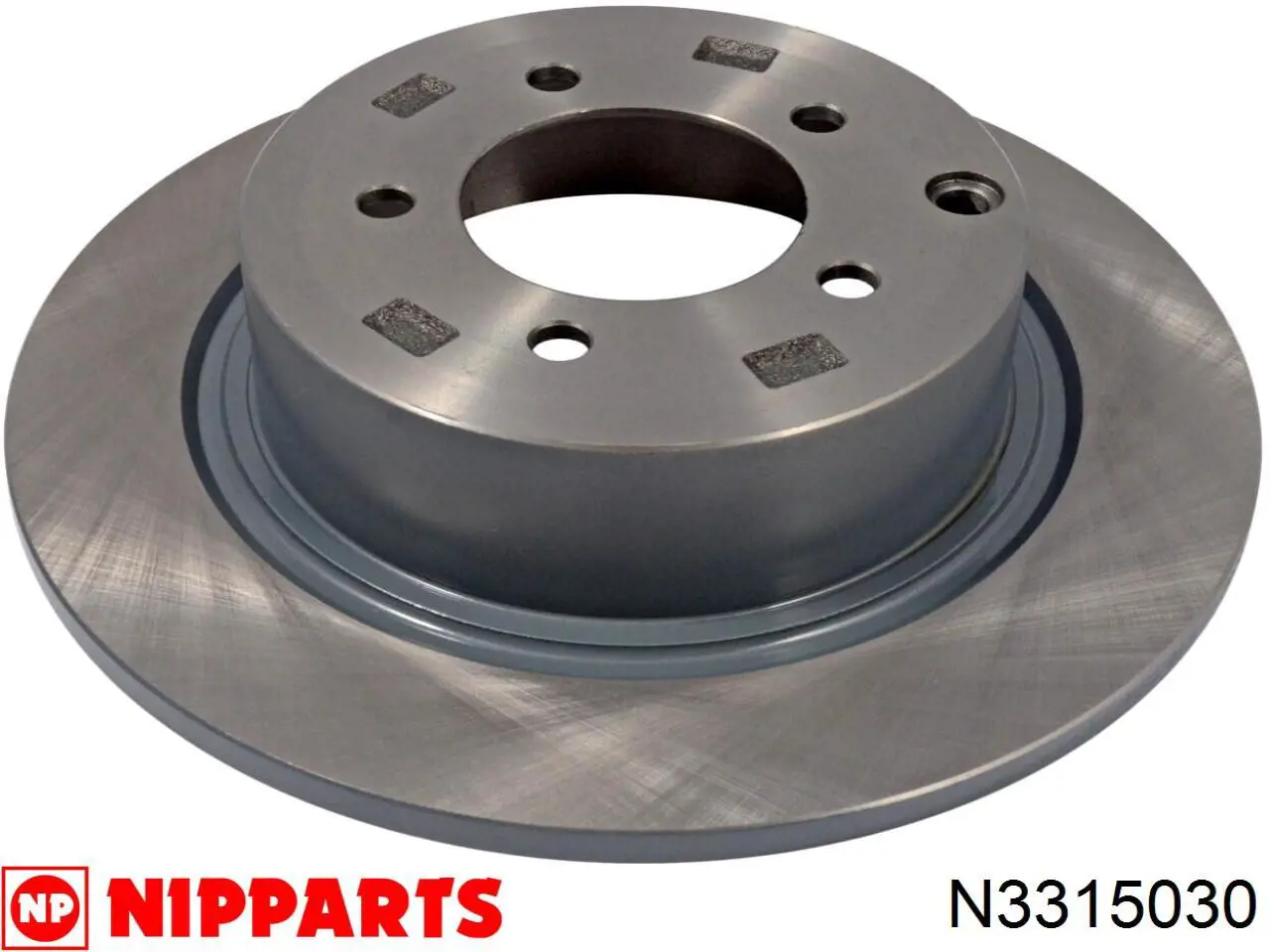 N3315030 Nipparts диск гальмівний задній
