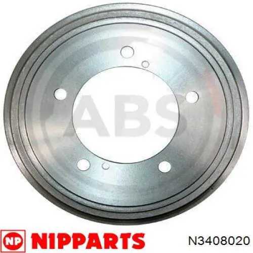 N3408020 Nipparts Барабан гальмівний задній