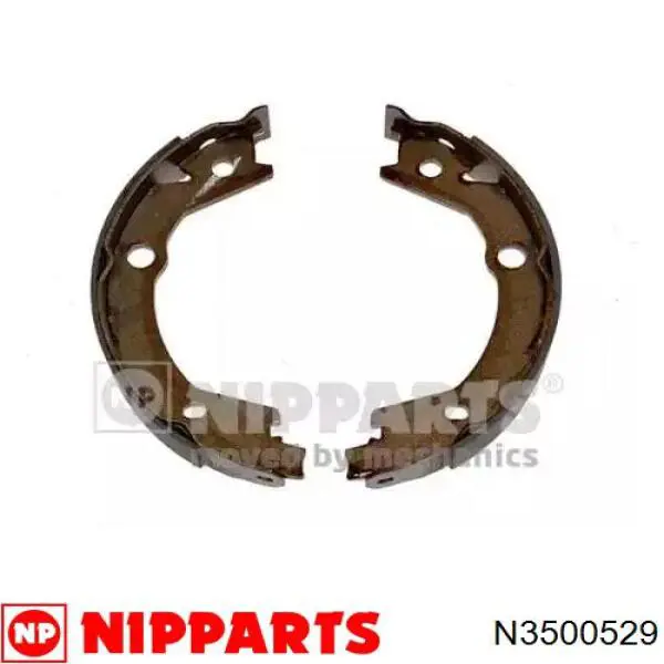 Колодки ручника / стоянкового гальма Nipparts N3500529 ціна, від 22.42 USD