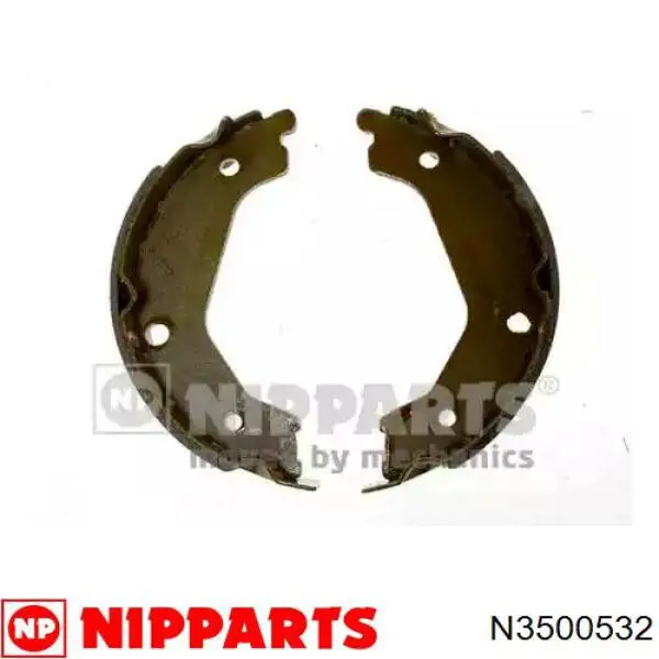 Колодки ручника / стоянкового гальма Nipparts N3500532 ціна, від 30.04 USD