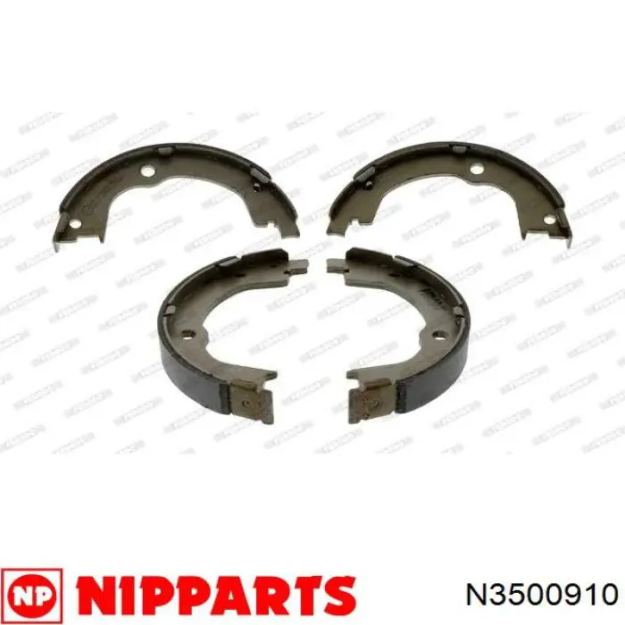 Купити N3500910 Nipparts Гальмівні колодки гальма стоянки