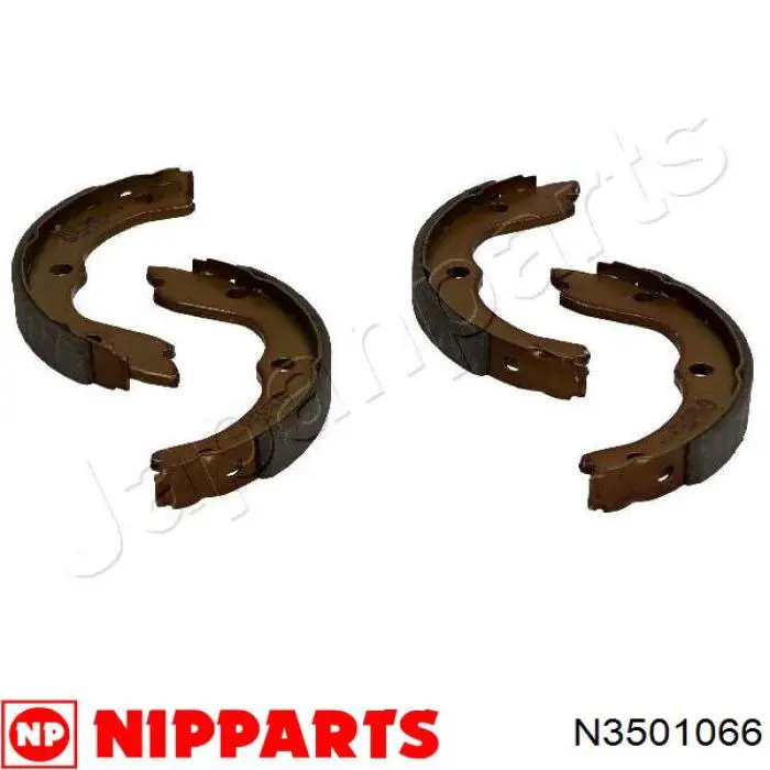 Колодки ручника N3501066 Nipparts