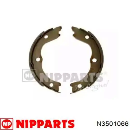 N3501066 Nipparts Гальмівні колодки ручника
