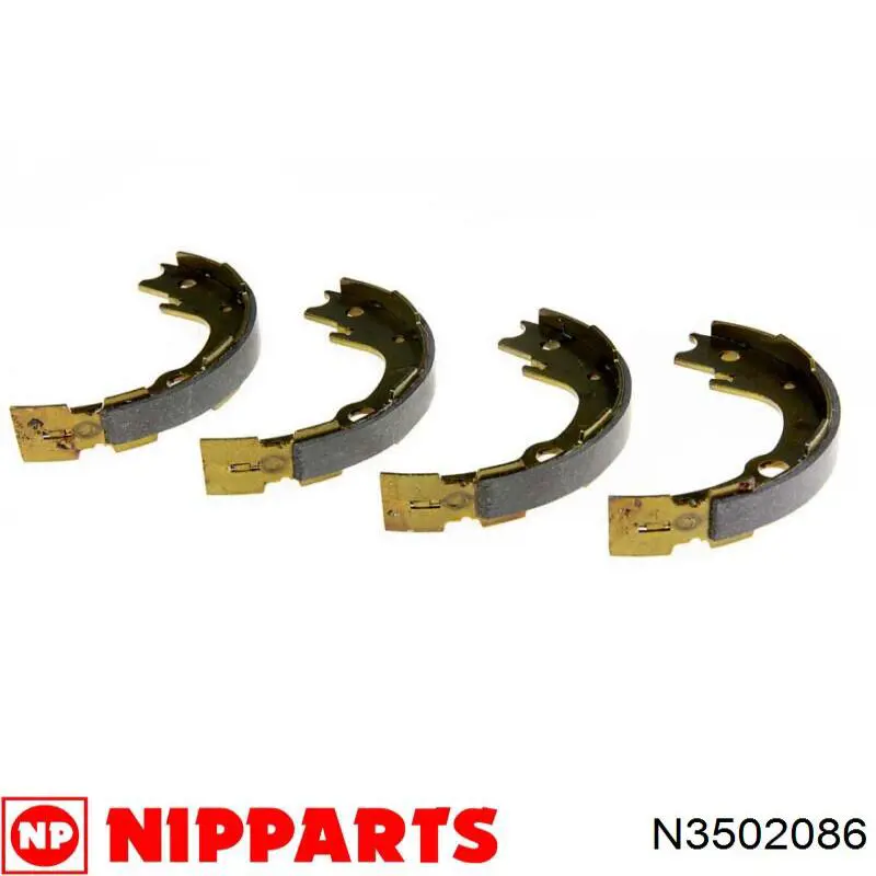 Колодки ручника N3502086 Nipparts