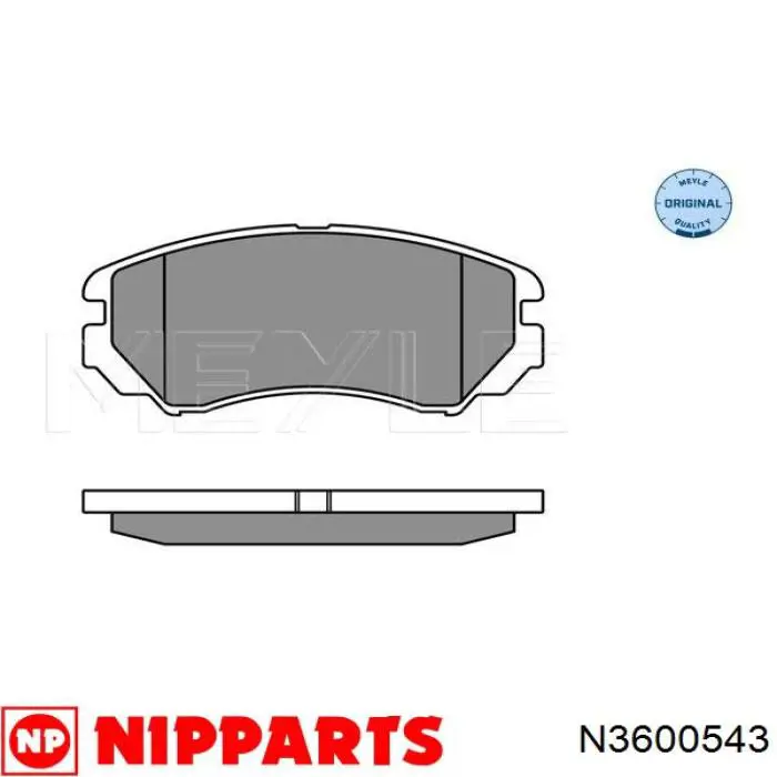 Купити KBPH047 Koreastar Колодки гальмівні передні, дискові