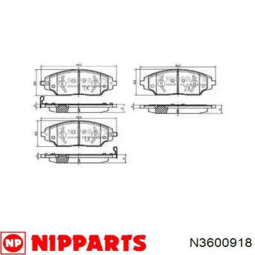 Гальмівні колодки KAP 95231011 ціна, від 17.25 USD