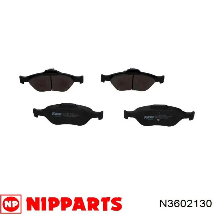 Купити N3602130 Nipparts Колодки гальмівні передні, дискові
