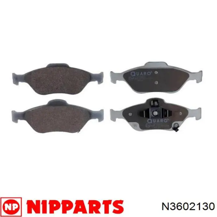Гальмівні колодки Nipparts N3602130 ціна, від 27.89 USD