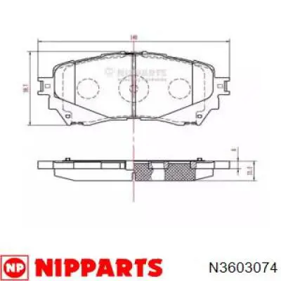 Передні тормозні колодки RT2PD24870 Rotinger