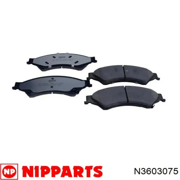 Купити N3603075 Nipparts Колодки гальмівні передні, дискові