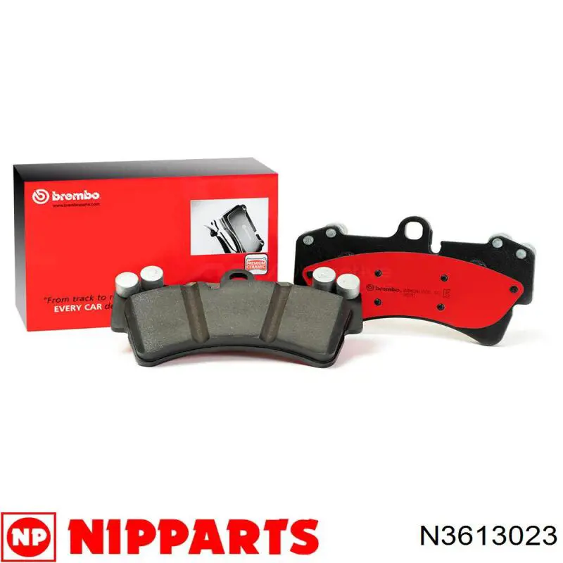 Задні дискові колодки Nipparts N3613023
