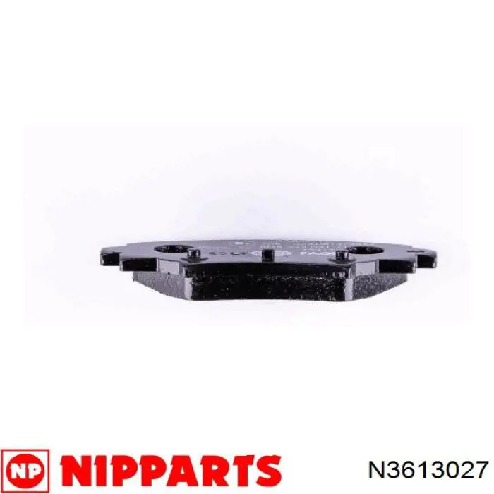 Задні гальмівні колодки Nipparts N3613027 ціна, від 19.45 USD