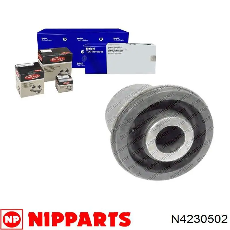 Сайлентблок нижнього важеля передньої підвіски Nipparts N4230502 ціна, від 8.45 USD