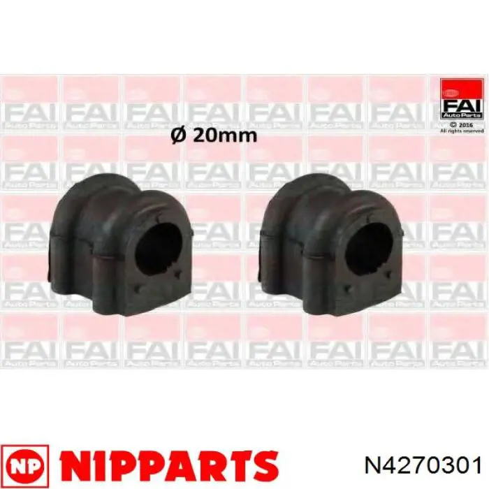 Втулка переднього стабілізатора N4270301 Nipparts