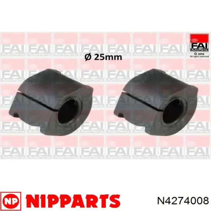 Втулка переднього стабілізатора N4274008 Nipparts