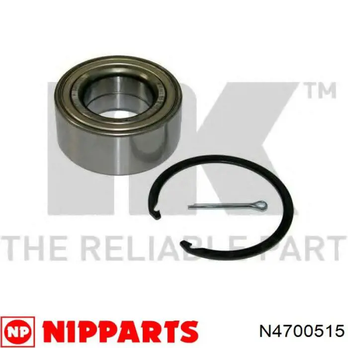 Комплект підшипник маточини передньої Nipparts N4700515 ціна, від 20.12 USD