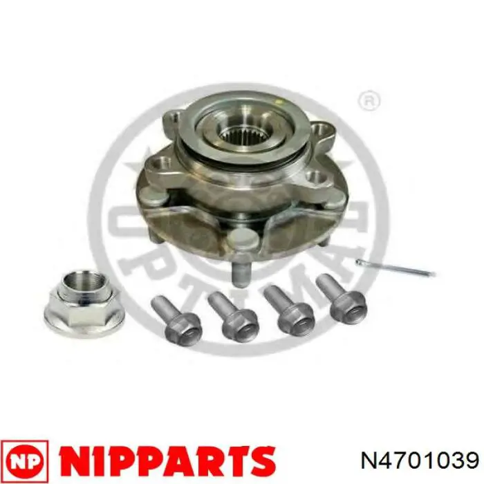 Передня маточина N4701039 Nipparts