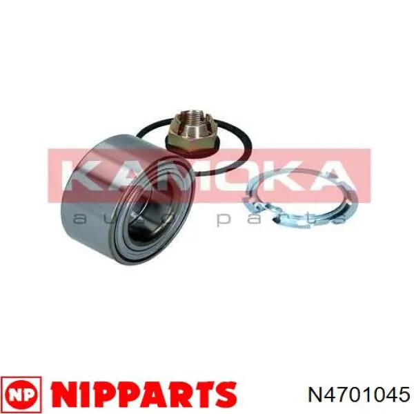 Комплект підшипник маточини передньої Nipparts N4701045 ціна, від 20.27 USD