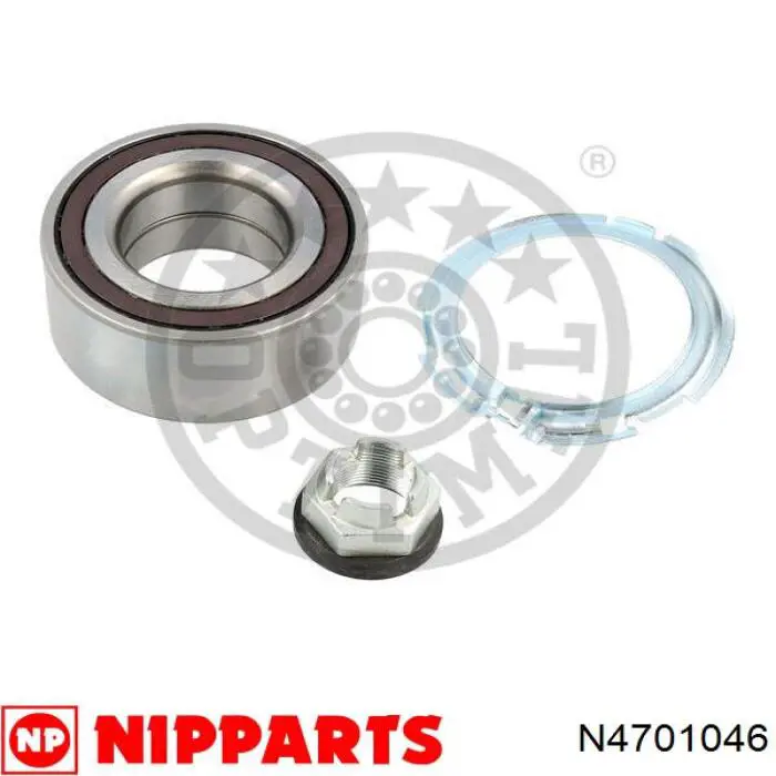 Комплект підшипник маточини передньої Nipparts N4701046 ціна, від 24.06 USD