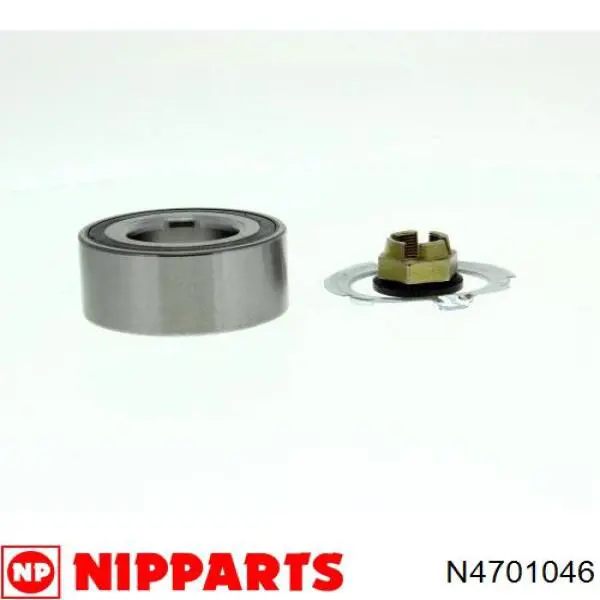 Купити N4701046 Nipparts Підшипник ступиці передньої