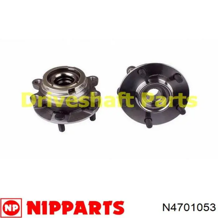 Маточина колеса передня Nipparts N4701053 ціна, від 72.50 USD