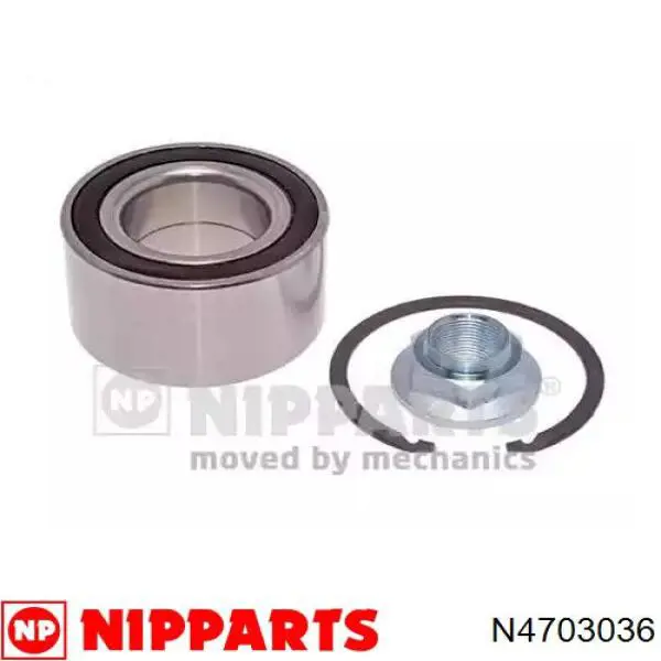 Купити N4703036 Nipparts Підшипник ступиці передньої