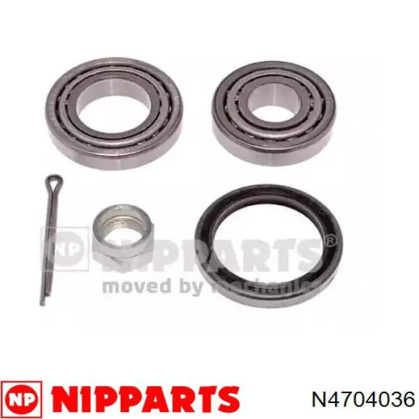 Купити N4704036 Nipparts Підшипник ступиці передньої