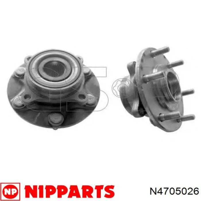 Маточина переднього колеса Denckermann W413607