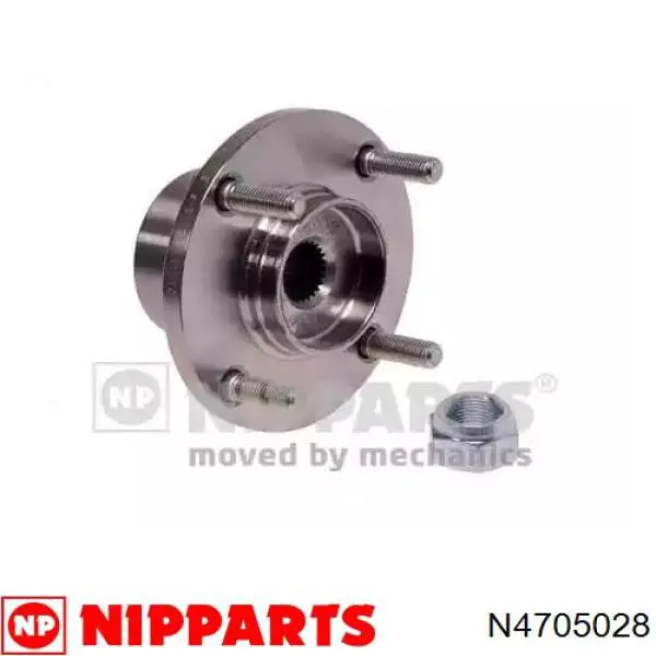 Маточина колеса передня Nipparts N4705028 ціна, від 53.36 USD