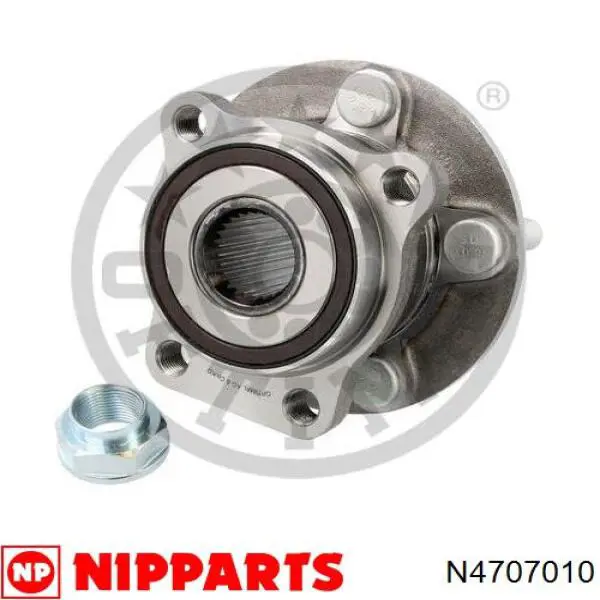 Передня маточина N4707010 Nipparts
