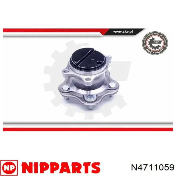 Купити N4711059 Nipparts Підшипник ступиці колеса