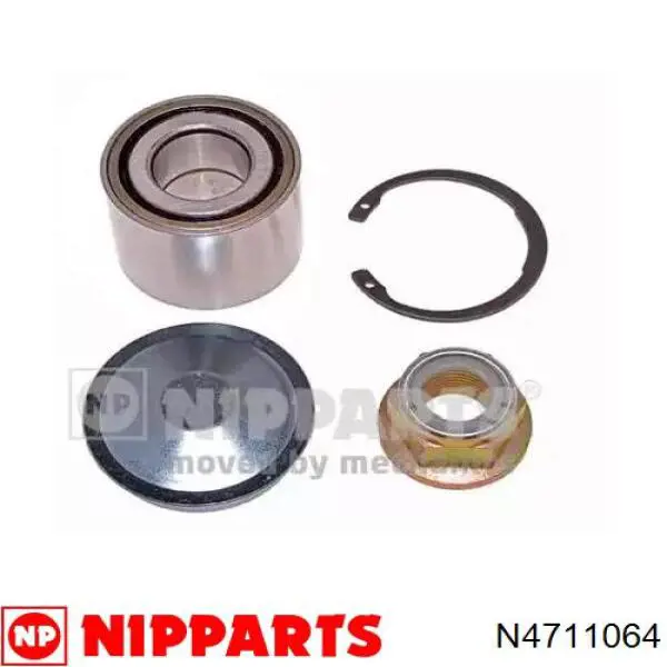 Купити N4711064 Nipparts Підшипник задньої ступиці
