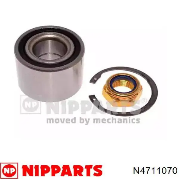 Купити N4711070 Nipparts Підшипник задньої ступиці