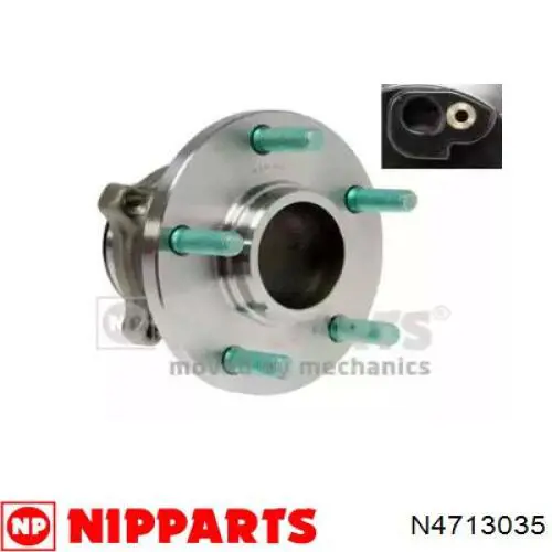 Купити N4713035 Nipparts Підшипник ступиці колеса