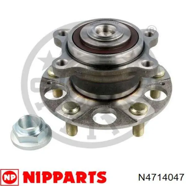 Купити N4714047 Nipparts Підшипник ступиці колеса