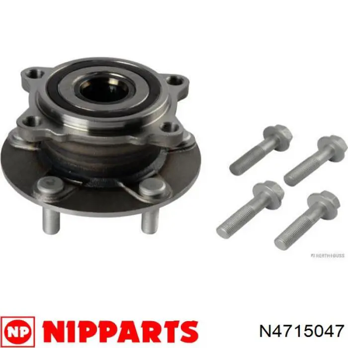 Маточина заднього колеса Nipparts N4715047