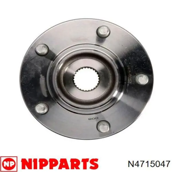 Купити N4715047 Nipparts Підшипник ступиці колеса