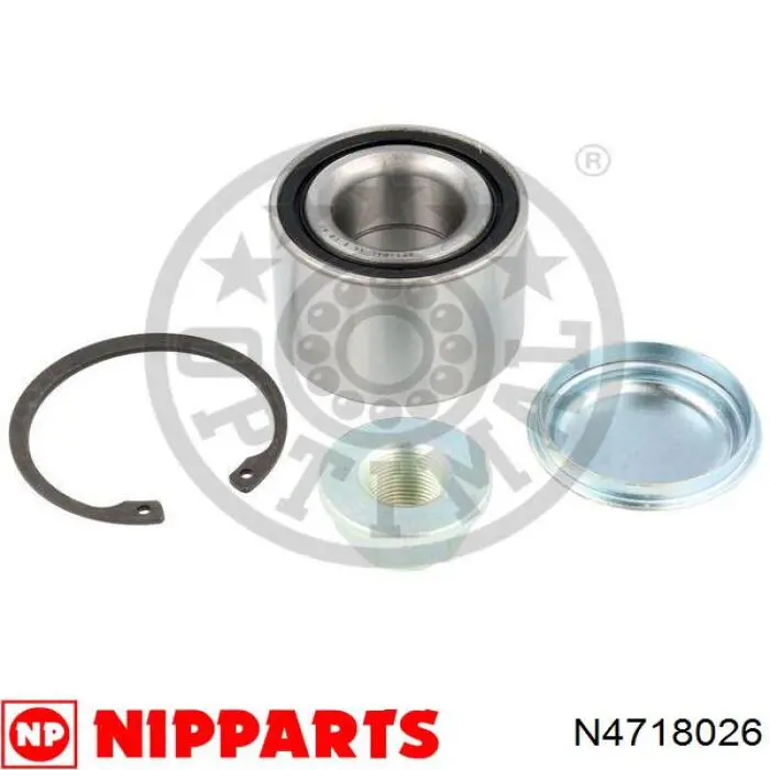 4686062J01 Suzuki Підшипник ступиці задньої