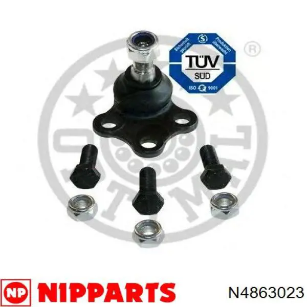 Купити N4863023 Nipparts Кульова опора, нижня