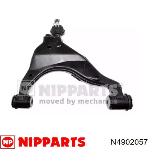 Купити N4902057 Nipparts Лівий важіль передній нижній підвіски