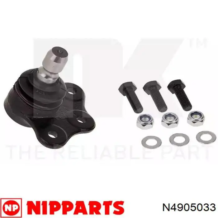 Купити N4905033 Nipparts Лівий важіль передній нижній підвіски