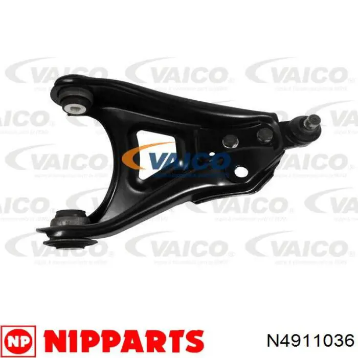N4911036 Nipparts Важіль передньої підвіски нижній, правий
