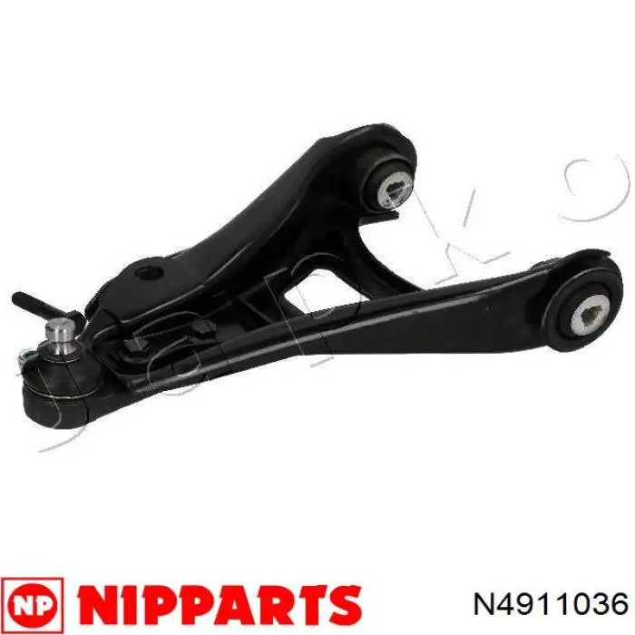 Важіль передньої підвіски нижній, правий Nipparts N4911036 ціна, від 40.92 USD