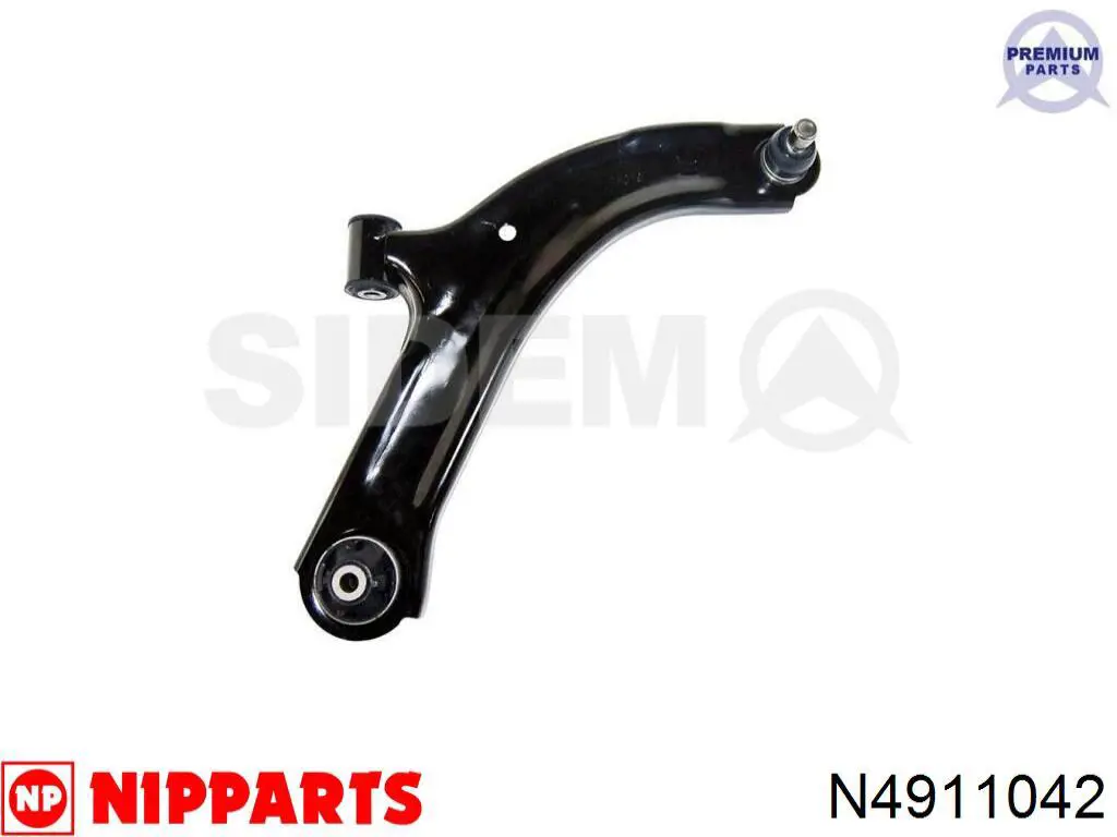 Важіль передньої підвіски нижній, правий Nipparts N4911042 ціна, від 34.55 USD