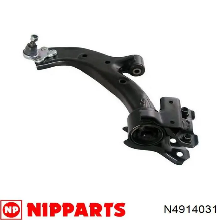 Важіль передньої підвіски нижній, правий Nipparts N4914031 ціна, від 72.32 USD