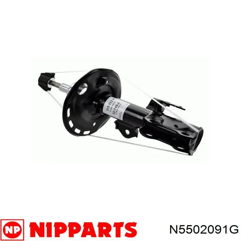 Стійка передня, ліва Nipparts N5502091G