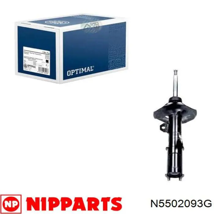 Купити N5502093G Nipparts Амортизатора передній лівий