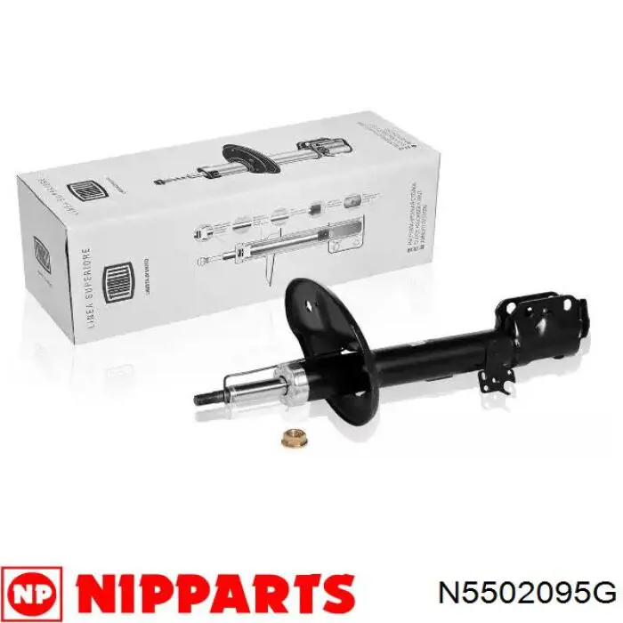 Амортизатора передній лівий N5502095G Nipparts
